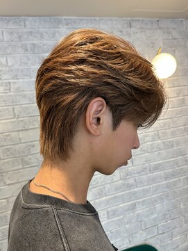 ブリーチ 静岡店(BLEACHi) 【BLEACHi稲荷】毛流れセンターパート/静岡メンズ