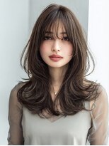 ダル 渋谷/表参道(DAL.)&nbsp;レイヤーカット髪質改善カラーブリーチなしダブルカラー韓国