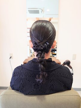 スリー(three) タイト編みおろし