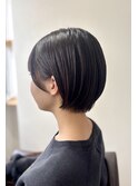 大人可愛いマッシュショートボブカット◎30代40代50代60代