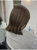 ▽ミディアムレイヤーオリーブくびれミディアムシャギーカット