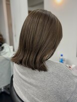 シベルバレー 横浜(sibell)&nbsp;▽ミディアムレイヤーオリーブくびれミディアムシャギーカット