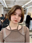ふんわりレイヤーボブ