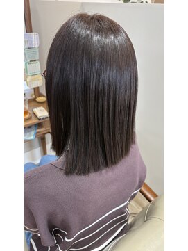 シアリー(SHEERIE) natural straight × ash beige