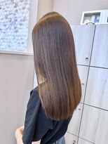 エムサロン 前橋川原(emusalon)&nbsp;髪質改善/高濃度水素トリートメント/カット/オリーブベージュ