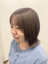 ストーリア 川崎店(STORIA) ボブレイヤー×赤みオレンジみ除去カラー