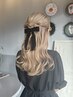 【アクセサリー付き♪】ヘアアレンジ ¥4180~¥4550