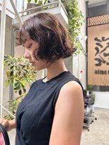 ニーム 栄(nimes)&nbsp;ボブのドライパーマ