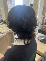 シャルムヘアー(charme hair)&nbsp;無造作！ウルフパーマ