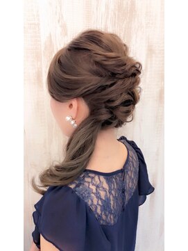 ヘアーアンドネイルアールエイチ(hair&nail RH) ☆ゆるラグジュアリー☆サイドアップ