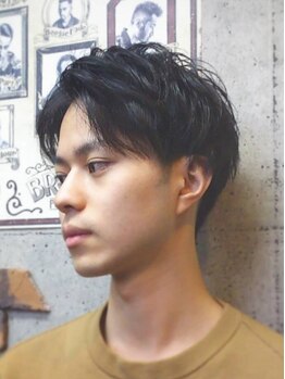 アールズ ヘア(R's hair)の写真/【学割U24対応】当日予約OK！行きたいときに行けるBARBER★頭髪検査や面接も好印象の爽やかSTYLEに[印西]