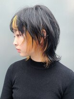 アルバム 渋谷パルコ(ALBUM)&nbsp;インナーイエロー_ウェーブパーマフォギーベージュ_ba288481