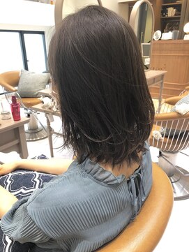 ロンド レグリーズ 立川(Lond leglise) 毛流れボブ/ベージュ/似合わせカット〈深味信也〉