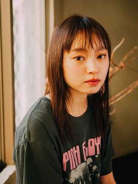 アカサ(A.casa) 伸ばしかけストレート/20代/30代/40代/50代/西阿知/イオン倉敷