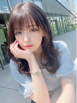 コア 銀座(COA) マロンベージュ/Aラインボブ/フェイスフレーミング[銀座]