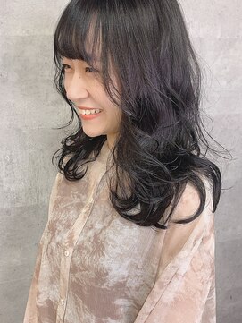 カルナ バイ エルモ(calna by ELMO) 【地毛風ニュアンスカラー×似合わせレイヤー】透け感グレージュ