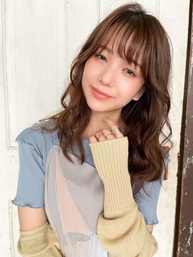 エイミー(Aimee) Aimee 町田　ココアブラウン×ふわ巻きパーマ