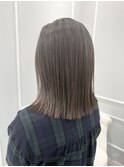 スタイリング簡単　切りっぱなし　ミディアム