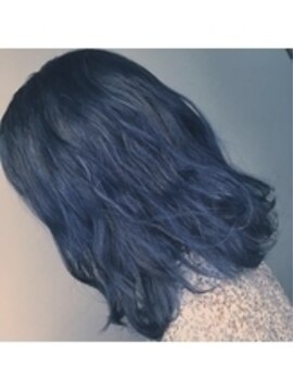 ヘアリゾート エーアイ 上野店α(hair resort Ai) ネイビーブルー