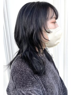 グラスペディア(graspedia) セミロングウルフカットm