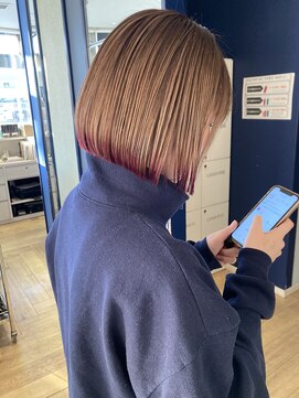 コワファースト 大分(COIFF1RST) 大人気☆エンドカラー×ボブ