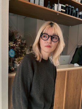 エルム 原宿 表参道(yelm) 原宿/インナーカラー/イヤリングカラー/ブリーチ/ダブルカラー