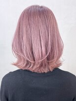 アルバム 銀座(ALBUM GINZA)&nbsp;ピンクボブ_大人ガーリーチョコレートプリカール_ba422851