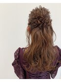 お呼ばれアレンジ　２０代３０代　ヘアセット