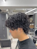 オーバルバイアピッシュ(OVARL by apish) 縦落ちウルフ