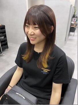 ジエクト カナウ(The Ect canow) イヤリングカラー／インナーカラー／ミックスカラー