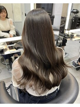 ロンドアヴァントゥス 池袋(Lond aventus) 韓国レイヤー/韓国風/ボブ/髪質改善/黒髪/ブリーチなし〔池袋〕