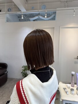 ロカ 表参道(loka) 切りっぱなしボブ［表参道/髪質改善/ハイライト］