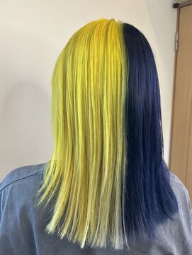 ヘアルーム フラット(HAIR ROOM flat) ツートンcolor