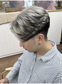 【エンドカラー】センターパート