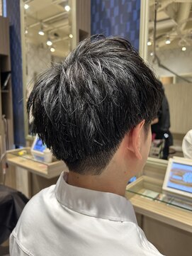 ビス リアン 川口店(Vis lien) 30代40代メンズビジネスナチュラルブラウン爽やかツーブロ