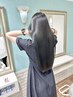 《定番》似合わせカット＋トレンドカラー＋ハホニコトリートメント