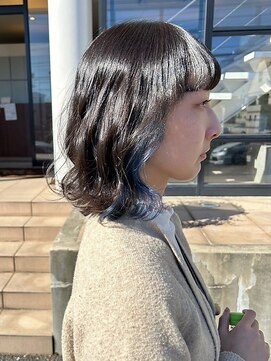 ヘアーアンドエステ ハラダ 滝ノ水店(Hair&Esthe Harada) ゆるふわミディアム/グレージュ