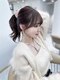キティー(kiti)の写真/【栄駅３分】前髪から繋がる“韓国風”レイヤーカットが人気☆結んでも可愛い顔周りはアレンジも楽しめる♪