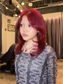 ブロック ジャポン(bloc japon) Cherry red / layer cut