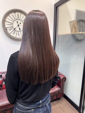 ヘアデザインロアール アリオ倉敷店(Hair Design Loire) ピンクブラウン