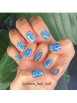 チャーム(charm)&nbsp;デニムネイル