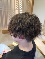 ミリ 国分寺(Mili)&nbsp;ツーブロックマッシュ&ツイストスパイラルパーマ