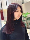 髪質改善＊美髪ボルドーカラー＊美髪【Zina吉祥寺】