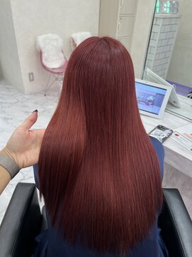 ミニョン(mignon) 韓国/ダブルカラー/ブリーチ/ピンク/学割U24/新越谷/南越谷/草加