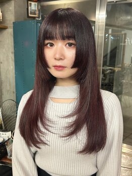 ギフトサニーサイド(gift sunny side)の写真/悩みを魅力に変える補正テクニックで、トレンドがfitするスタイルに♪カットだけで小顔魅せ、姫カットも◎