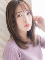 ローレン(LOREN) ラベンダーミルクティー/ナチラル小顔レイヤー髪質改善自由が丘