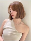 ハイライトバレイヤージュダブルカラーショートカット