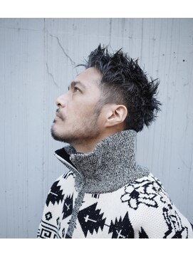 メンズヘアーログ 錦糸町(Men's hair L.O.G) メンズアップバングショート