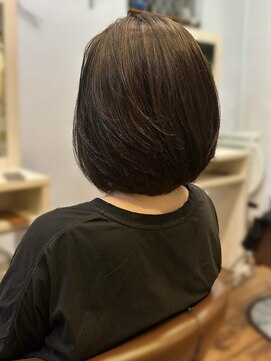 ランデ(RANDE) 白髪染め白髪ぼかし大人ショートボブ大人かわいい30代40代50代