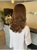 コテ巻き風デジタルパーマミディアムパーマボブパーマ大人可愛い